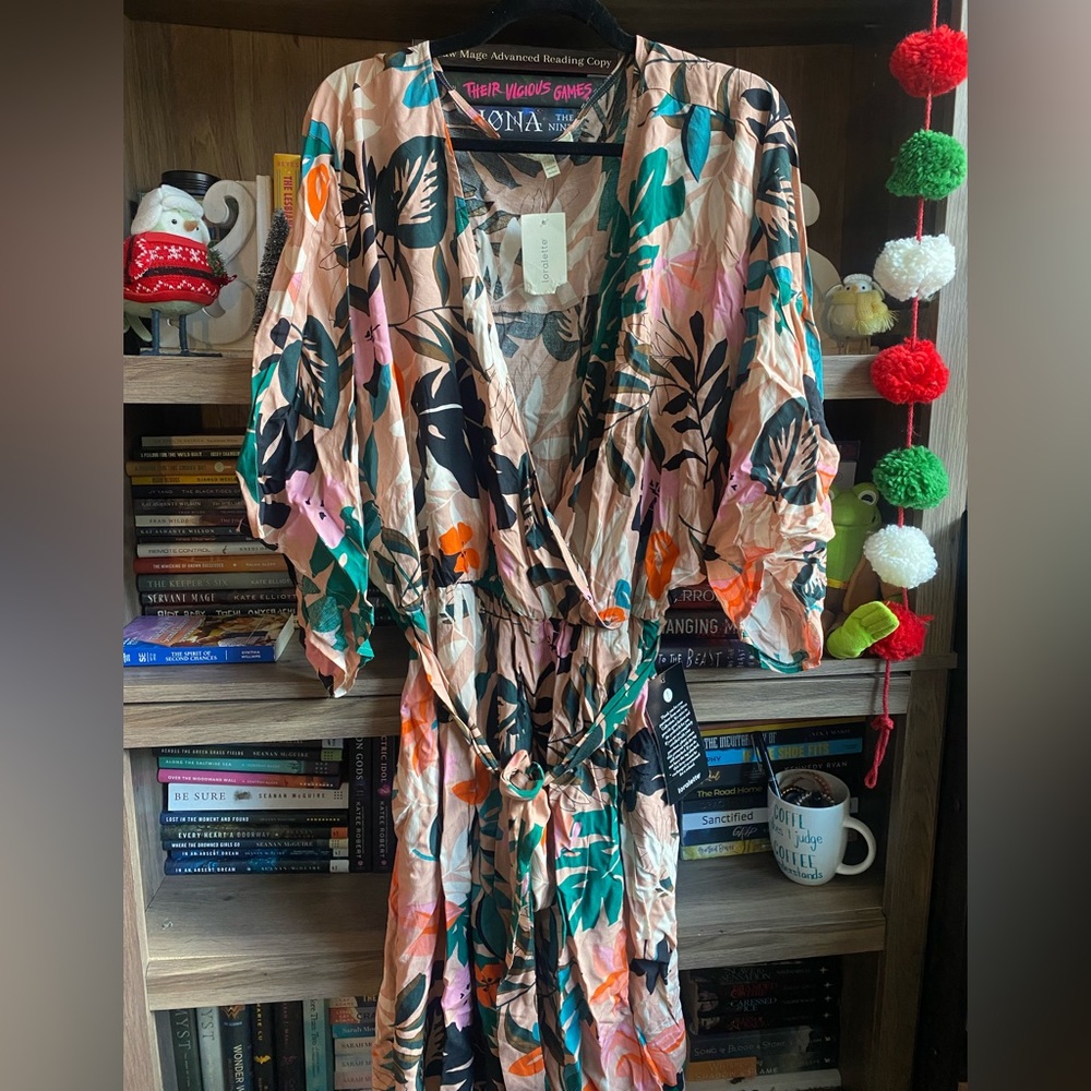 NWT Loralette Day Date Mini Dress in Botanical Gardens size 22/24
